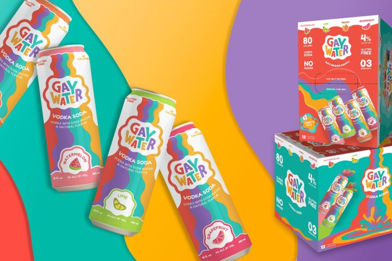 ‘Gay Water’ is a New Vodka Soda Startup with a Mission to Celebrate LGBTQ+ Identity