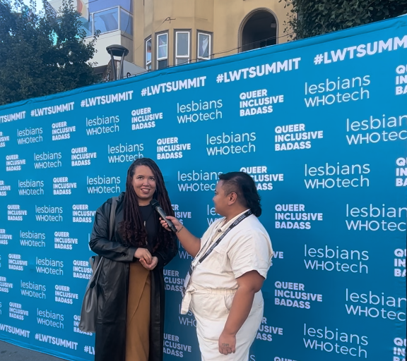 AI accountability and climate tech at the 2023 Lesbians Who Tech Summit