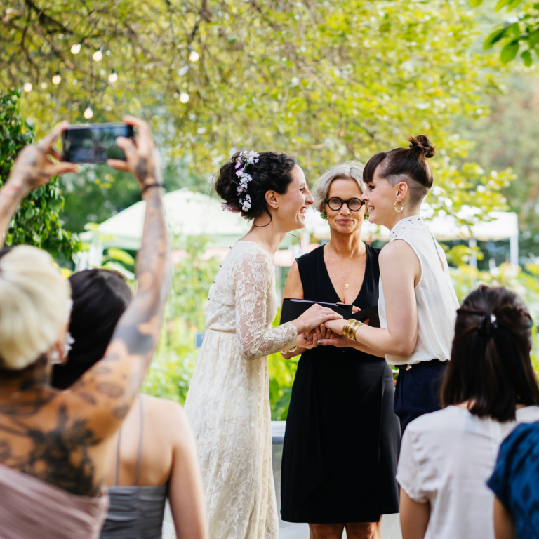 How to Throw a Queer Backyard Wedding